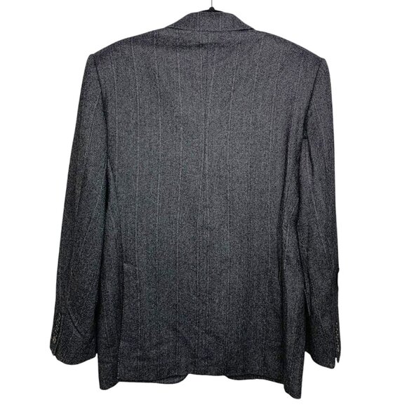 TOM FORD Men’s Tom Ford Wool, Silk, Camel Herringbone Tweed Lined Blazer - Picture 2 of 9